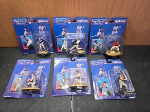 lot 49 image: Lot of 6 MLB 1998 Starting Lineup