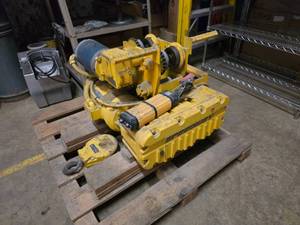 lot 54 image: ACCO Speedway 2 Ton Motorized Trolley Hoist.  Forklift Loading Available