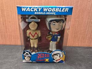 lot 71 image: NEW Speed Racer RacerX Wacky Wobbler Bobble-Heads