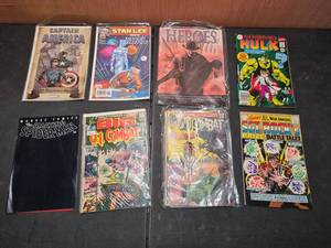 lot 76 image: Lot of 8 Comics.  Includes Everything Pictured.