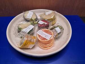 lot 87 image: 7 Packs of Misc Sliced Decorative Fruit