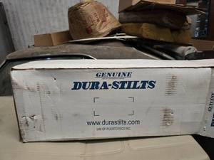 lot 149 image: NEW IN BOX  Dura-Stilts Adjustable Stilts
