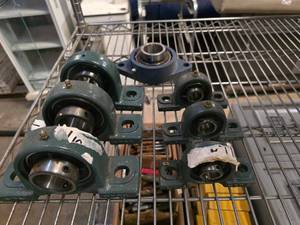 lot 154 image: Lot of 7 Pillow Block Bearing Units