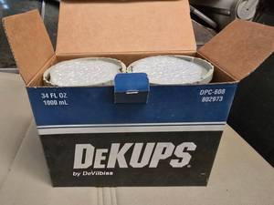 lot 170 image: DeKups DEVilbiss DPC-608 Reuseable Frame & Lid