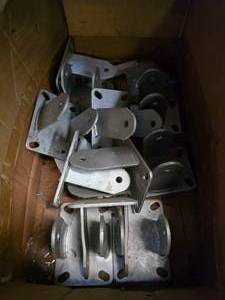 lot 172 image: Lot of Approx 12 Heavy Duty 6 Caster Frames