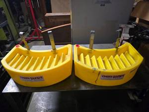 lot 200 image: Lot of 2 Chem-Tainer Drum Bibs