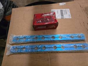 lot 245 image: Stud Girdle Posi Lock Kit.  Fits Old School Small Block Chevy