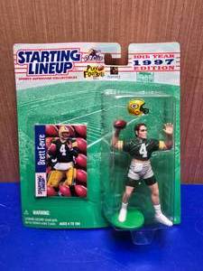 lot 324 image: Starting Lineup 1997 Edition Brett Favre On Card