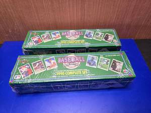 lot 354 image: Lot of 2 Sealed 1990 Upper Deck Baseball Card Sets