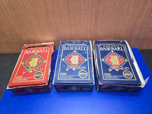 lot 361 image: 3 Boxes of 1992 Donruss Baseball Cards