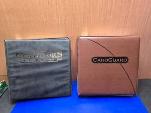 lot 380 image: Binder of Topps 2005 NFL Cards & Binder of Topps 2006 NFL Cards.  Unknown if complete but there are A LOT of cards in each binder