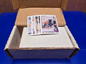 lot 388 image: Box of 1990-1991 Upper Deck NHL Cards