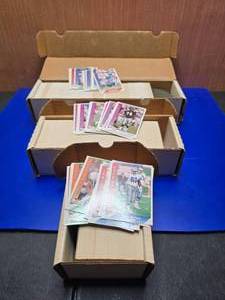 lot 396 image: 3 Boxes of 1991 Pacific NFL Cards