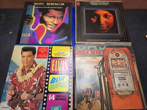 lot 457 image: Large Lot of Approx 50 Vinyl Records (78 RPM).  See Pics For Titles.