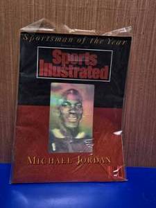 lot 466 image: Sports Illustraled Michael Jordan Sportsman of the Year Edition 1991