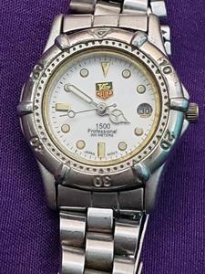 lot 32 image: TAG HEUER 1500 PROFESSIONAL WOMENS WATCH