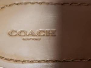 lot 65 image: COACH SANDALS SIZE 9.5