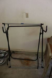 lot 136 image: Clothes racks