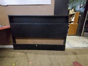 lot 194 image: Full size headboard