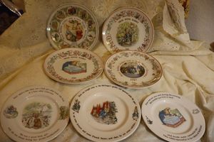 lot 229 image: Collector plates - Beatrix Potter plates