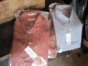 lot 101 image: Van Hussein Shirts x3