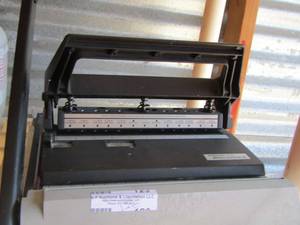 lot 126 image: Hole punch and more