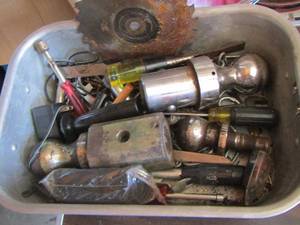 lot 134 image: Door Knobs and tools
