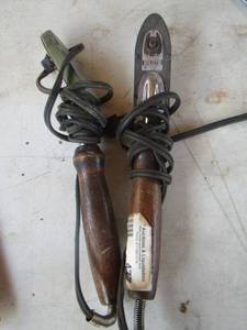 lot 149 image: qty 2 vintage seal selector tracking irons