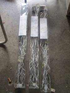 lot 163 image: Lighted trees x 3