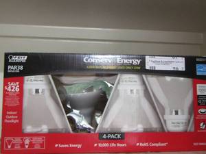 lot 70 image: conserved energy light bulbs - flood lights