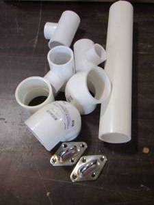 lot 78 image: various size plumbing pieces (pvc)