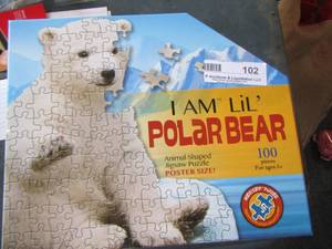 lot 102 image: I am a little polar bear puzzle