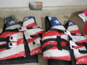 lot 108 image: life jacket lot qty 2 adult size