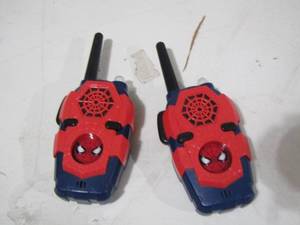 lot 137 image: spider man walkie talkies