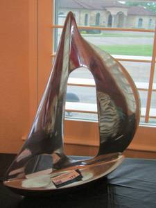 lot 177 image: SAILBOAT - CAST ALUMINUM,   1614