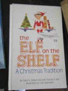 lot 22 image: Elf on shelf books qty 2