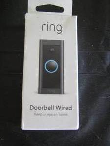 lot 211 image: RING doorbell can- wired not wireless