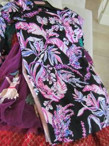 lot 223 image: girls dresses NEW with tag sizes 6-7