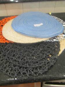 lot 251 image: placemat sets for dinner table