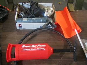 lot 267 image: air pump- black and decker drill plus