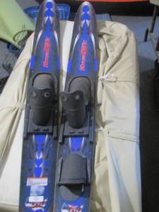 lot 271 image: pair of water skis