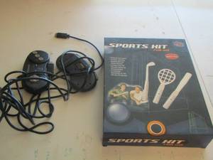 lot 92 image: sports hit set- 2 game controllers