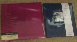 lot 100 image: scrapbook - photo book both new