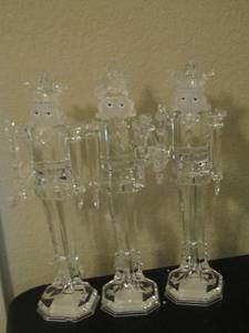 lot 104 image: 3 CLEAR PLASTIC Solders new