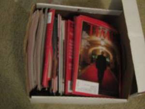 lot 121 image: TIME MAGAZINES