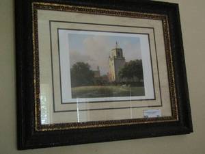 lot 18 image: MISSION ESPIRITO SANT  FRAMED ART