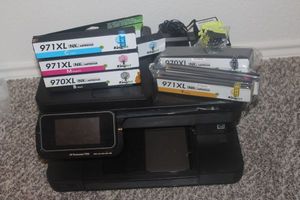 lot 25 image: HP printer with extra ink