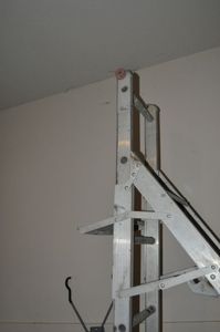 lot 276 image: Height adjustable Aluminum Ladder From 7 - 13 Feet