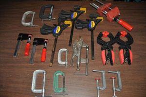 lot 296 image: Variety of Clamps
