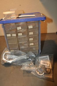 lot 307 image: Cubbie Drawers in small Tote and More
